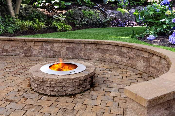 Zentro Stainless Steel Smokeless Fire, Zentro Fire Pit Insert