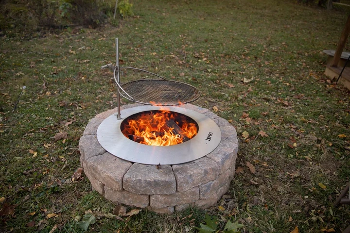 Zentro Stainless Steel Fire Pit Insert, Zentro 30 Fire Pit